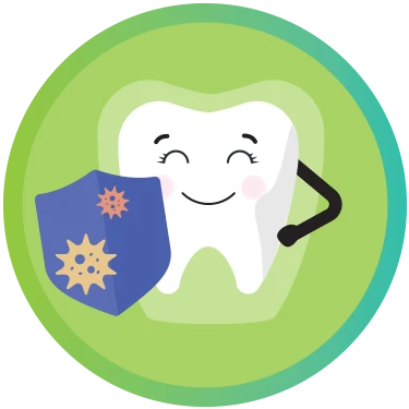 Icon of a strong tooth